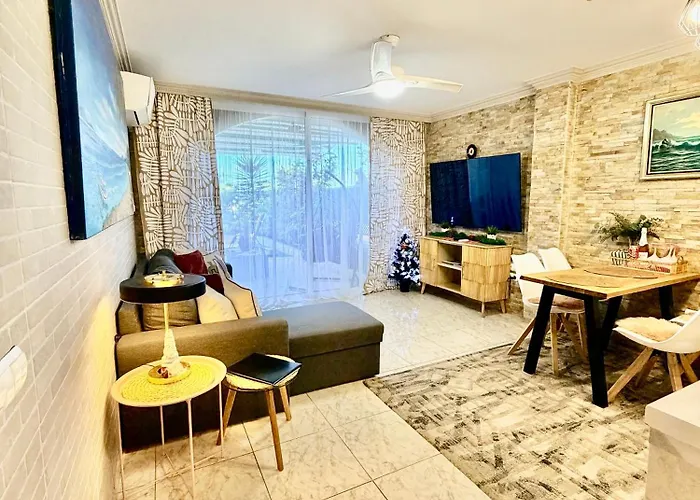 Διαμέρισμα Beachfront Private In Pueblo Torviscas Sunset Harbour