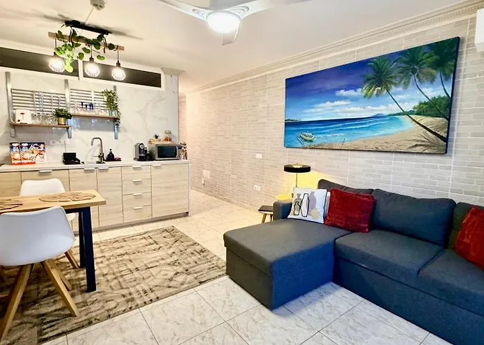 Apartament Beachfront Private In Pueblo Torviscas Sunset Harbour *