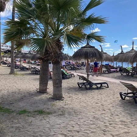 Beachfront Private In Pueblo Torviscas Sunset Harbour Lägenhet