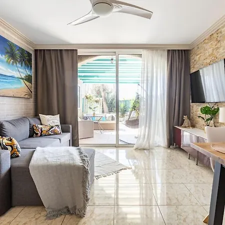 Apartamento Beachfront Private In Pueblo Torviscas Sunset Harbour Costa Adeje (Tenerife)