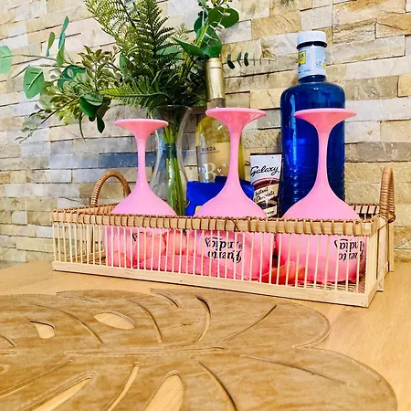 아파트 Beachfront Private In Pueblo Torviscas Sunset Harbour 아데제