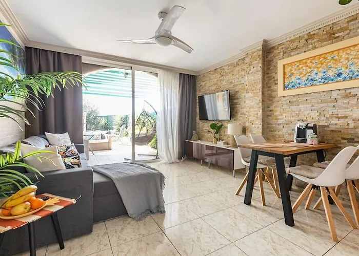 Beachfront Private In Pueblo Torviscas Sunset Harbour Costa Adeje