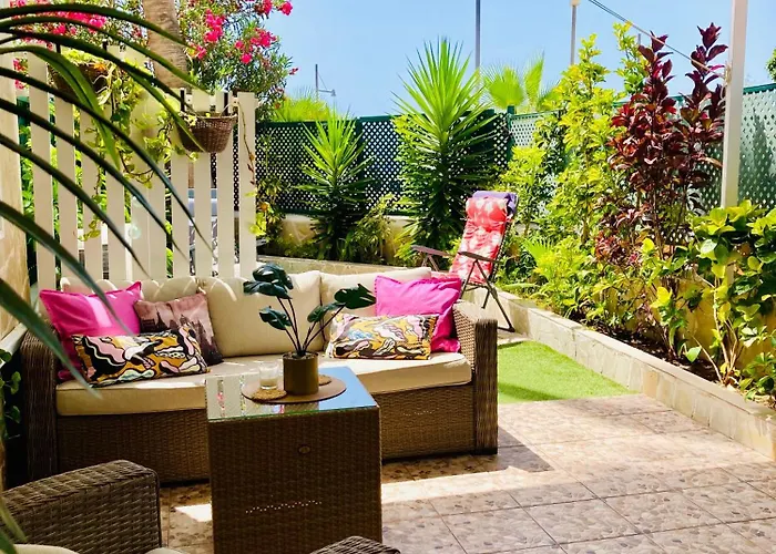 Beachfront Private In Pueblo Torviscas Sunset Harbour *